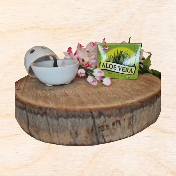 Aloë Vera wierookkegeltjes