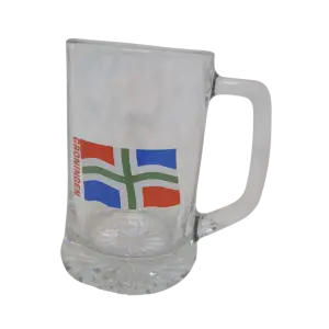 Bierpul met Groningse vlag
