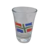 Borrelglaasje met Groningse vlag
