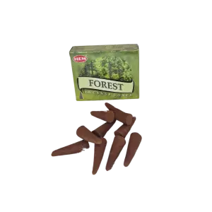 Bos wierookkegeltjes