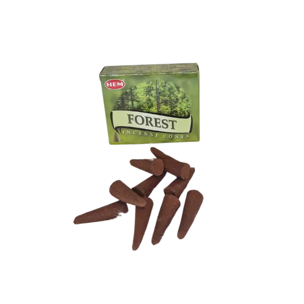 Bos wierookkegeltjes