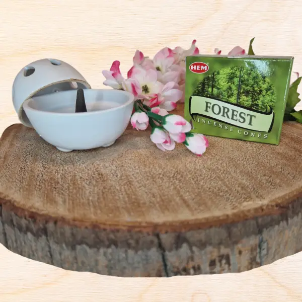 Bos wierookkegeltjes