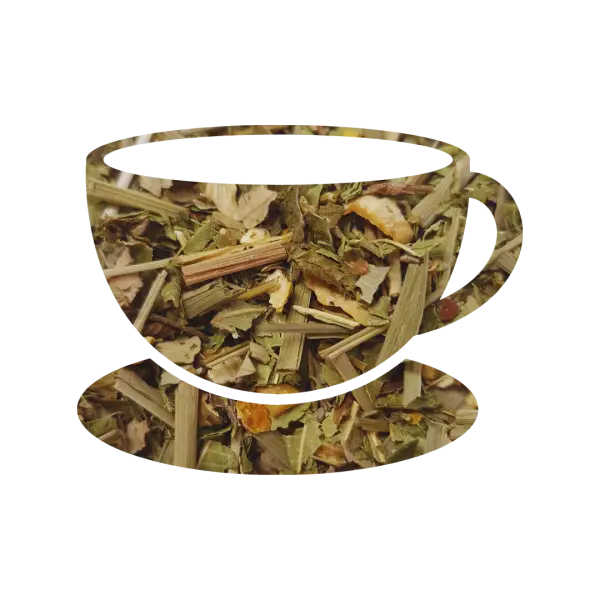 Ginger-Lemon kruidenmix, kruidenthee, 70 gram