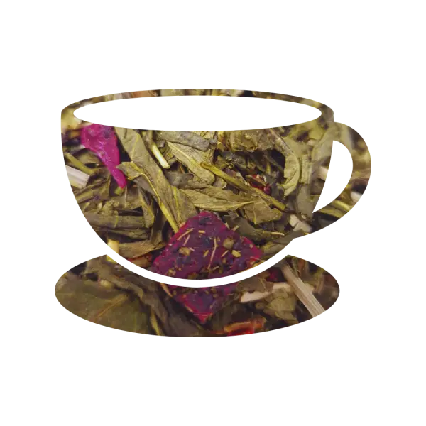 Granaatdraak Delight, groene thee, 70 gram