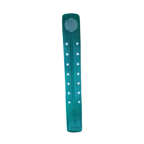 Houten wierookstokje plankje Groen