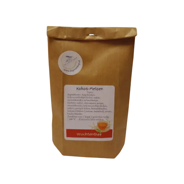 Kokos-Meloen vruchtenthee