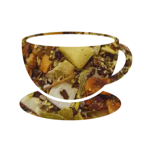 Kokos-Meloen vruchtenthee