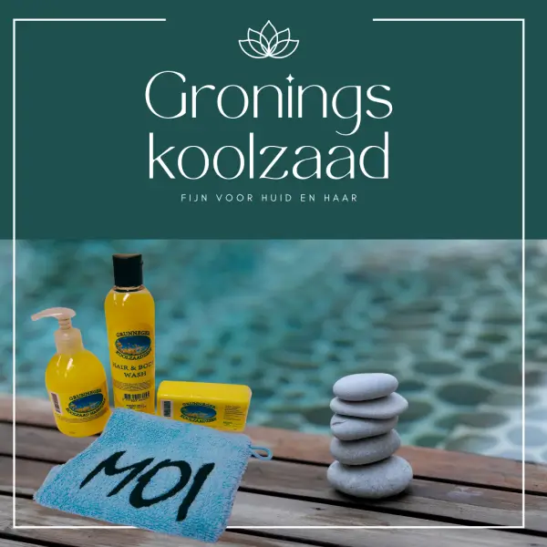 Koolzaadproducten met Moi washandje