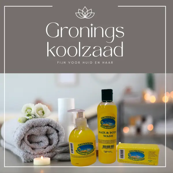 Koolzaadproducten sfeer 5 Groninger Koolzaad verzorgingsproducten