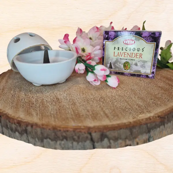 Lavendel wierookkegeltjes