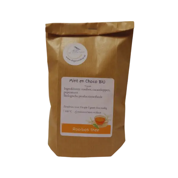Mint en Choco rooibosthee