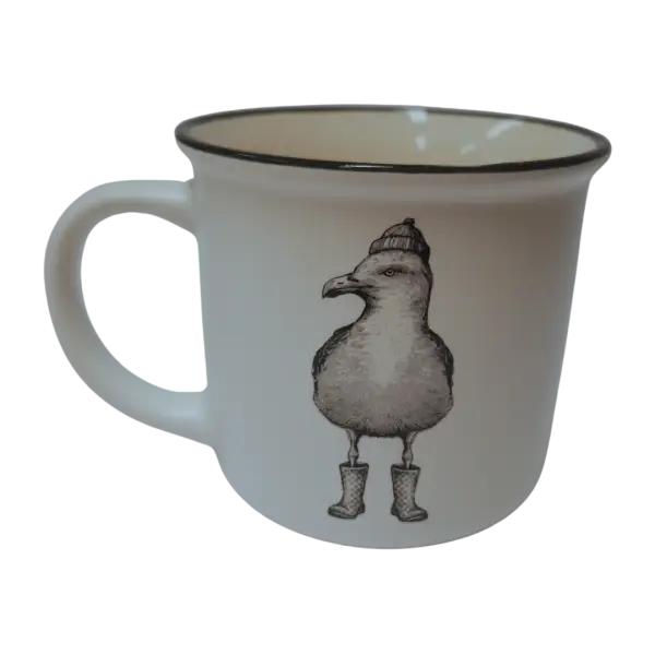 Mok Jore & Ville, zeehond en meeuw