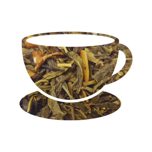 Oma's appeltaart zwarte en groene thee