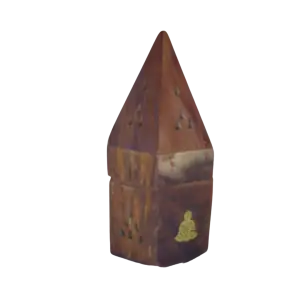 Piramidevormige kegelhouder boeddha