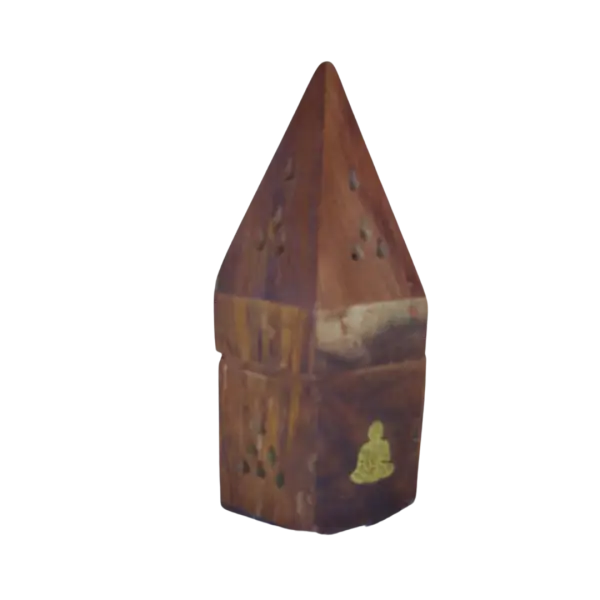 Piramidevormige kegelhouder boeddha