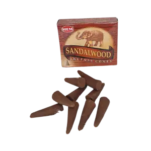 Sandelwood wierookkegeltjes