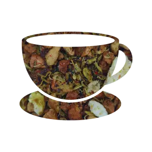 Sinaasappelijs vruchtenthee