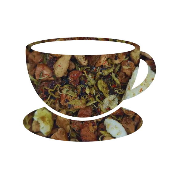 Sinaasappelijs vruchtenthee