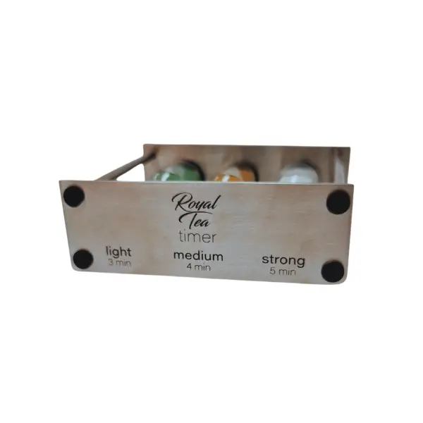 Zandlopersetje voor de trektijden thee