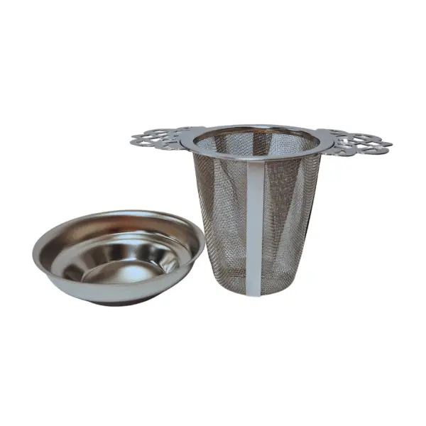 Theezeef RVS met tip