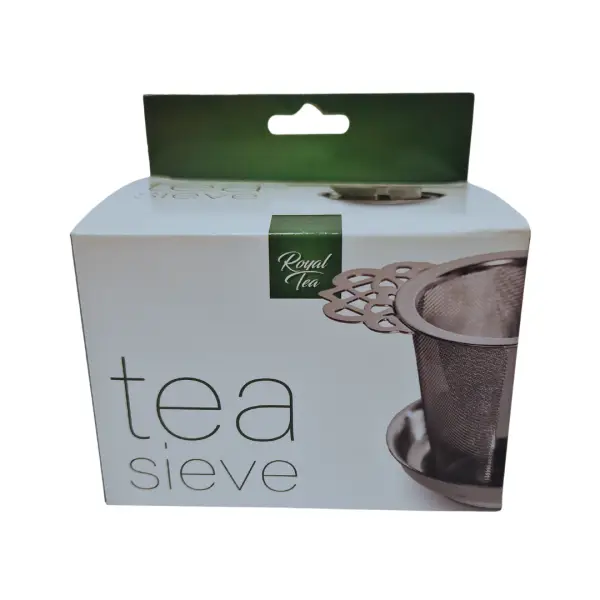 Theezeef RVS met tip