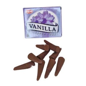 Vanille wierookkegeltjes