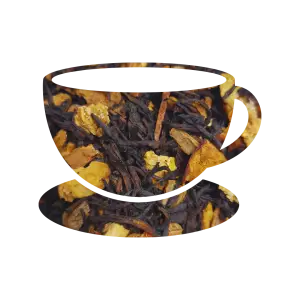 Warm onthaal zwarte thee