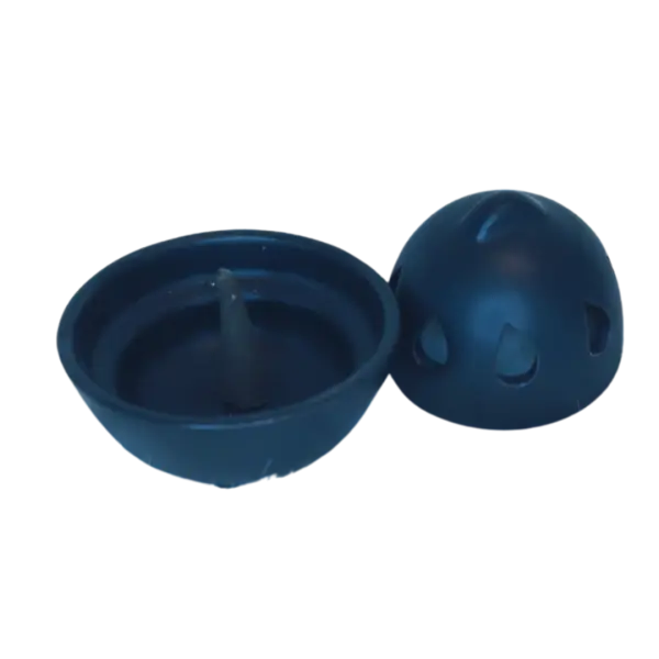 Zwarte bolvormige kegelhouder