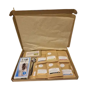 Starterspakket thee open doos