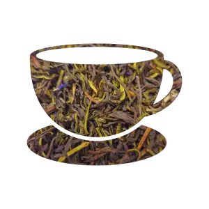 Elfenthee BIO, zwarte en groene thee, theekopje