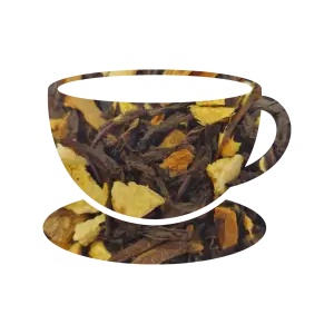 Glühwein thee, zwarte thee