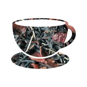 Herfstmagie thee theekopje