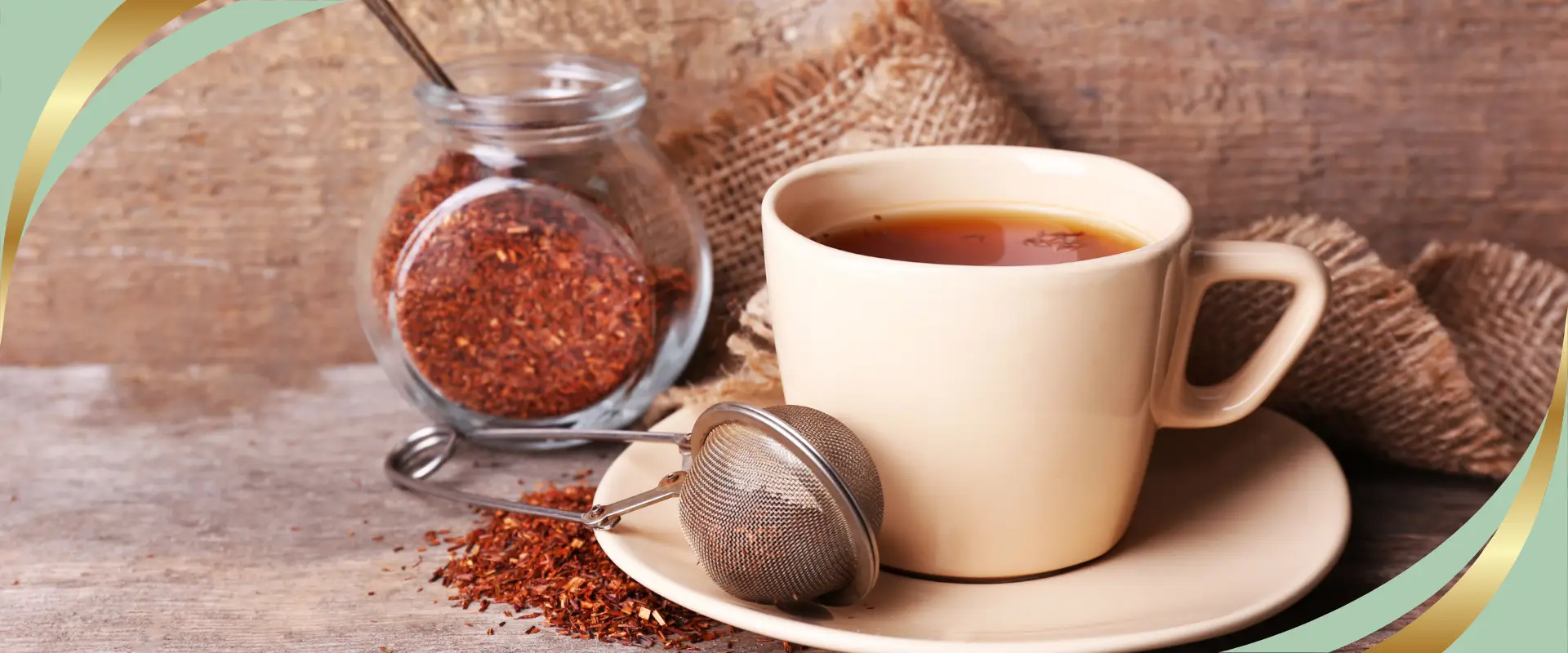 Rooibosthee – vol smaak, zonder cafeïne