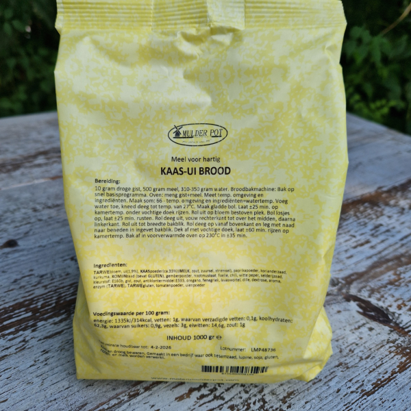 kaas-ui brood bakmix