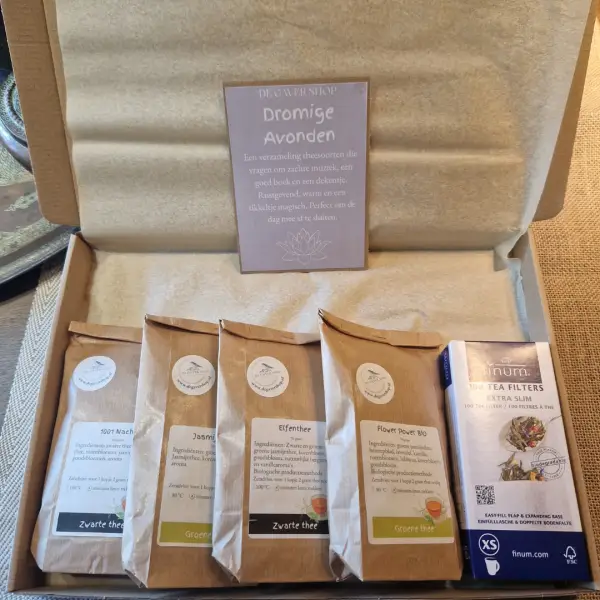 theepakket Dromige avonden met theezakjes