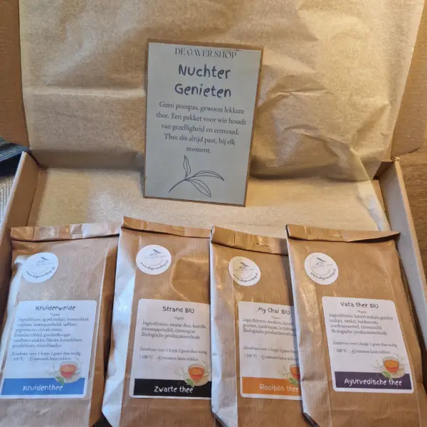 theepakket Nuchter Genieten