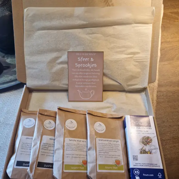 theepakket Sfeer & Sprookjes met theezakjes