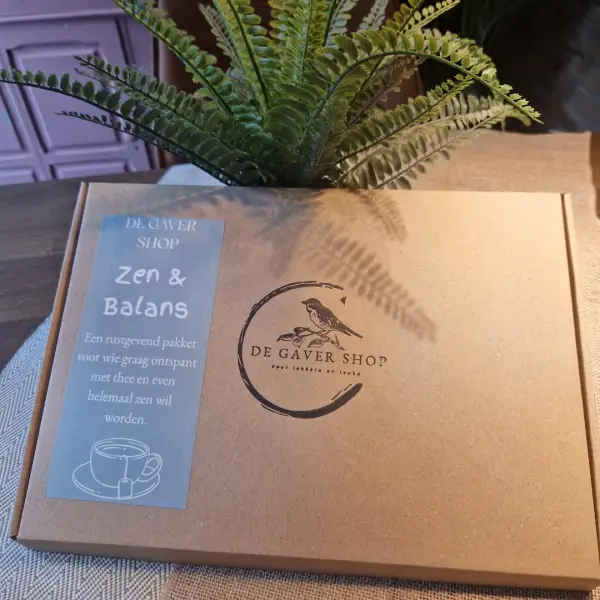 theepakket Zen en Balans dichte doos theepakket Zen & Balans
