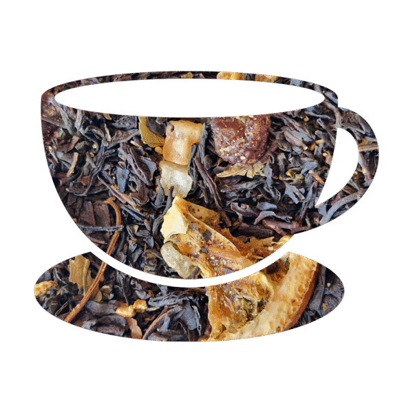 Panettone thee, zwarte thee