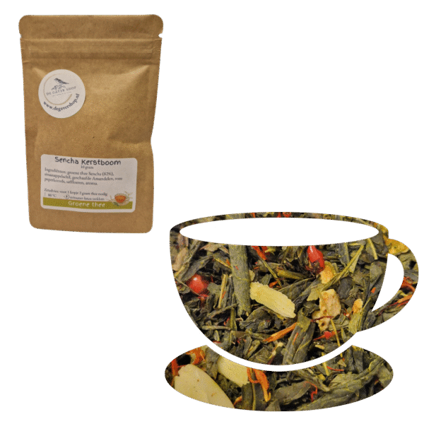 Sencha Kerstboom 10 gram groene thee