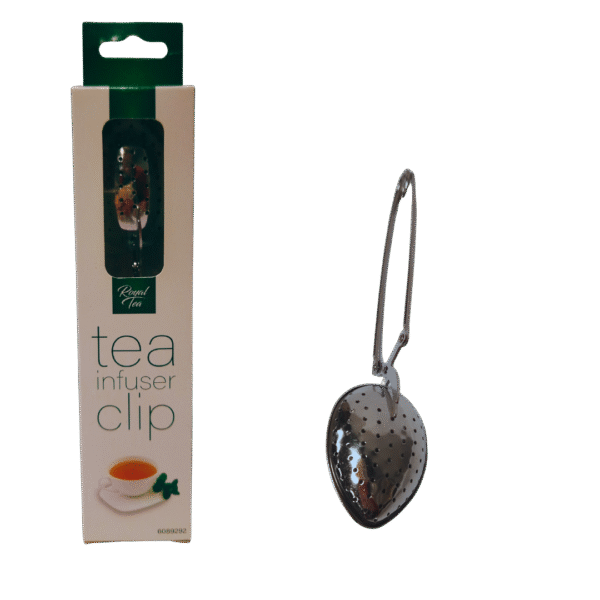 Theelepelklem, metalen theezeef